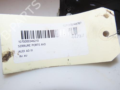 Front right lock AUDI A3 Sportback (8VA, 8VF) 2.0 TDI | BP16491001C97 