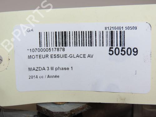 Front wiper motor MAZDA 3 (BM, BN) 2.0 | BP28832973M29 - Image 5