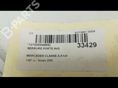 Front left lock MERCEDES-BENZ A-CLASS (W168) A 140 (168.031, 168.131) | BP9593908C98 