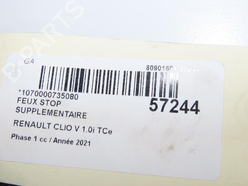 Third brake light RENAULT CLIO V (B7_) 1.0 TCe 90 (B7MT) | BP38256297L11 - Image 5