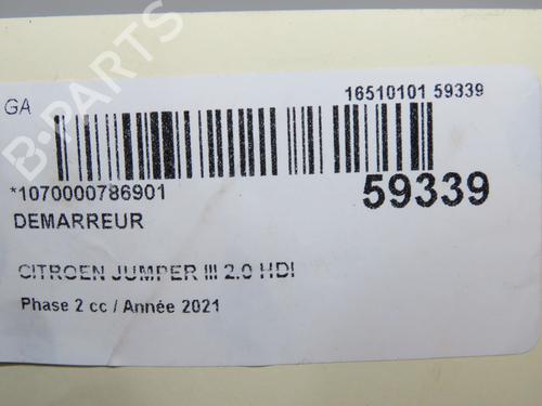 Startmotor Startmotor CITROËN JUMPER II Van 2.2 BlueHDi 140 (140 hp) 37432531 37432531