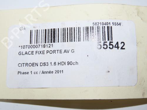 front-left-quarter-glass-citroen-ds3-sa_-2009-2010-2011-2012-2013-2014-2015-2016-33417840 main image