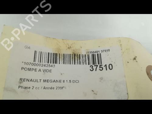 Used Vacuum pump RENAULT MEGANE II (BM0/1_, CM0/1_) 1.5 dCi (BM1F, CM1F) (86 hp) 9609247
