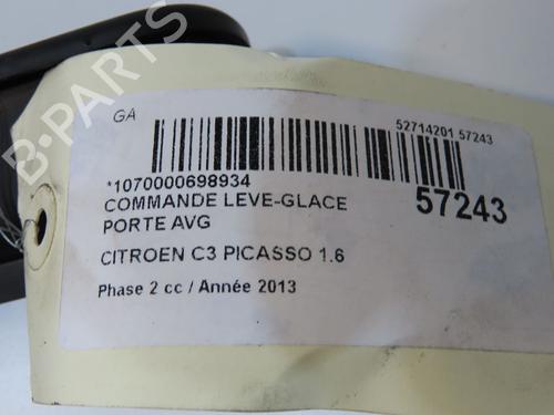 Left front window switch CITROËN C3 Picasso (SH_) 1.6 HDI 90 | BP36396158I27 - Image 5