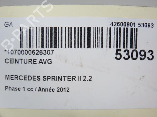 Used Front left belt tensioner MERCEDES-BENZ SPRINTER 3,5-t Van (B906) 313 CDI (906.631, 906.633, 906.635, 906.637) (129 hp) 31120571