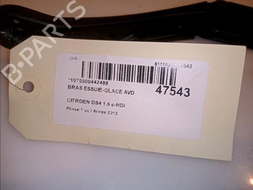 Front windshield wiper arm CITROËN DS4 (NX_) 1.6 HDi 115 | BP14881238C143