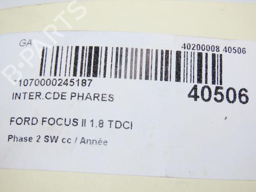 Used Headlight switch FORD FOCUS II Turnier (DA_, FFS, DS) 1.8 TDCi (115 hp) 28830177