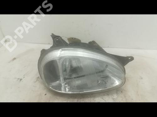 Used Right headlight OPEL CORSA B (S93) 1.5 D (F08, F68, M68) (50 hp) 9601397