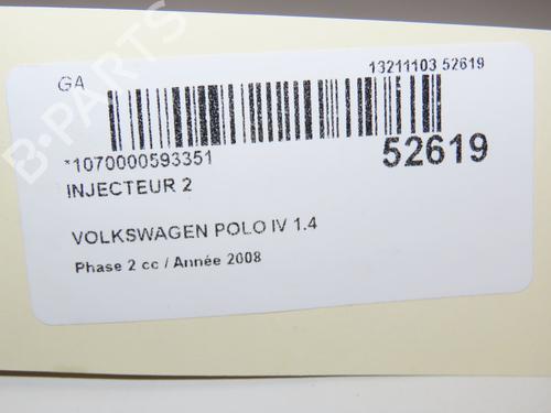 Injector VW POLO IV (9N_, 9A_) 1.4 TDI | BP28828836M100 