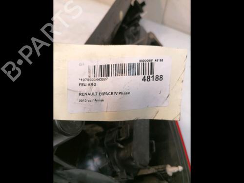 Used Left taillight RENAULT ESPACE IV (JK0/1_) 2.0 dCi (JK02, JK03) (131 hp) 23178075