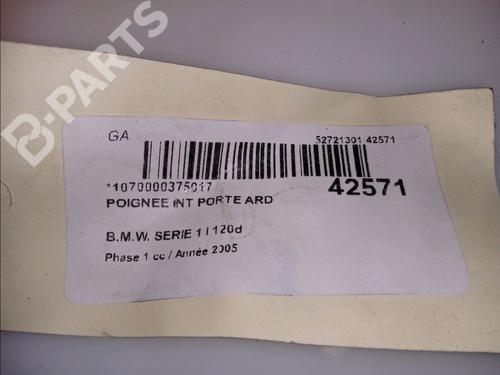 Rear right interior door handle BMW 1 (E87) 120 d | BP11103253I16 