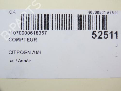 Instrument cluster CITROËN AMI (9A_) Electric (9AZ2CA) | BP36494549C47 - Image 6
