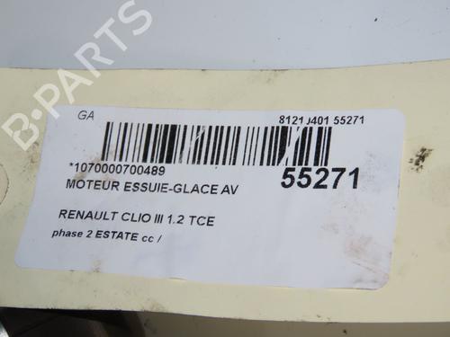 Ruitenwissermotor voor RENAULT CLIO III Grandtour (KR0/1_) 1.2 16V (103 hp) 31284251
