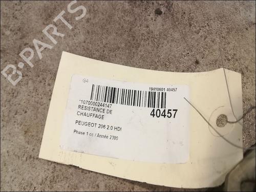 Used Heater resistor PEUGEOT 206 Hatchback (2A/C) 2.0 HDI 90 (90 hp) 11677311