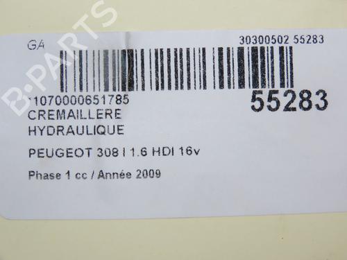 Used Steering rack PEUGEOT 308 I (4A_, 4C_) 1.6 HDi (90 hp) 30606500