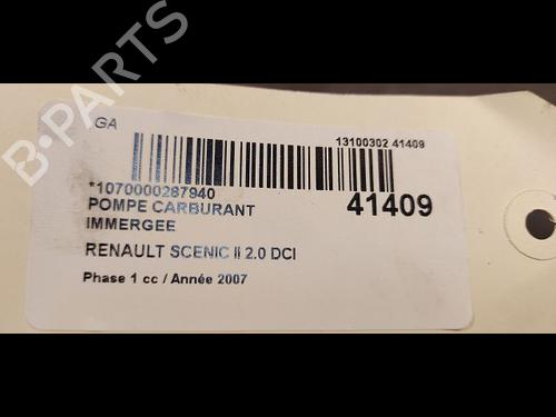 Used Fuel pump RENAULT SCÉNIC II (JM0/1_) 2.0 dCi (JM1K) (150 hp) 9615161