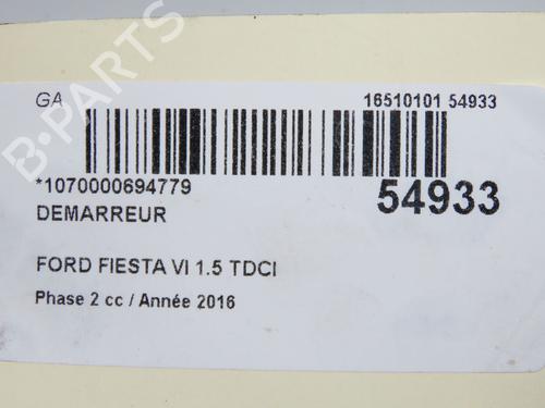 Starter FORD FIESTA VI (CB1, CCN) 1.5 TDCi | BP33279239M8  - Image 5