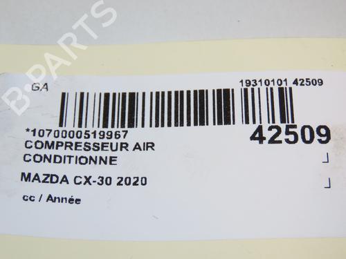 AC compressor MAZDA CX-30 (DM) 1.8 SKYACTIV-D | BP18148676M34 - Image 5