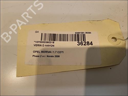 Tailgate lift support OPEL MERIVA A MPV (X03) 1.7 CDTI (E75) | BP14879676C138 