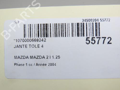 Felg MAZDA 2 (DY) 1.2 (DY3W) | BP30893435C45 