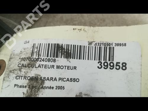Engine control unit (ECU) CITROËN XSARA PICASSO (N68) 1.6 HDi | BP9608822M57 