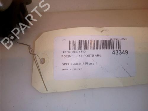 Rear left exterior door handle OPEL INSIGNIA A (G09) 2.0 CDTI (68) | BP15657414C130 