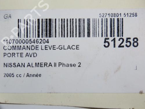 Switch NISSAN ALMERA II Hatchback (N16) 1.8 | BP23098725I30 - Image 2