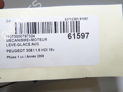 Used Front left window mechanism Front left window mechanism 39601737 39601737