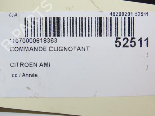 Steering column stalk CITROËN AMI (9A_) Electric (9AZ2CA) | BP36494388I23 - Image 5