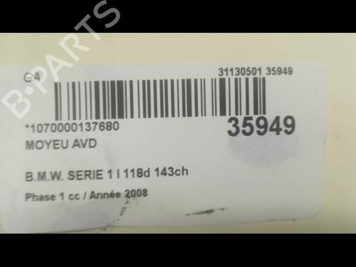 Used Left front steering knuckle BMW 1 (E87) 118 d (143 hp) 14875437