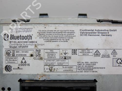 Used Radio Radio FIAT 500 (312_) 1.2 (312AXA1A) (69 hp) 28968052 28968052