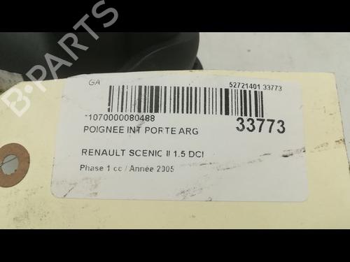 Used Rear left interior door handle Rear left interior door handle RENAULT SCÉNIC II (JM0/1_) 1.9 dCi (JM0G, JM12, JM1G, JM2C) (120 hp) 9596283 9596283