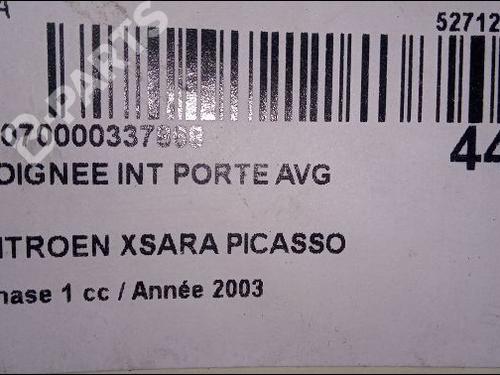 Front left interior door handle CITROËN XSARA PICASSO (N68) 2.0 HDi | BP9693802I13 