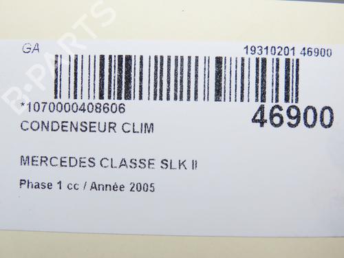 Heater matrix MERCEDES-BENZ SLK (R171) 200 Kompressor (171.442) | BP30117090M63 