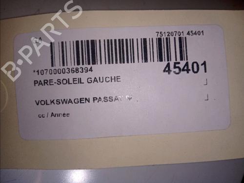 Used Left sun visor VW PASSAT B6 Variant (3C5) 2.0 TDI (110 hp) 11104028