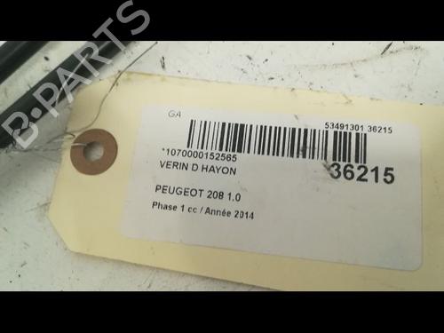 Tailgate lift support PEUGEOT 208 I (CA_, CC_) 1.0 VTi | BP14879673C138 