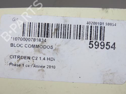 Used Steering column stalk Steering column stalk CITROËN C2 (JM_) 1.4 HDi (68 hp) 39966851 39966851