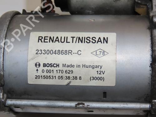 Starter RENAULT SCÉNIC III (JZ0/1_) 1.5 dCi | BP17868017M8