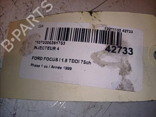 Used Injector FORD FOCUS I (DAW, DBW) 1.4 16V (75 hp) 11098967