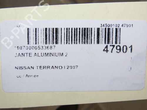 Rim NISSAN TERRANO II (R20) 3.0 Di 4WD | BP17868251C45 