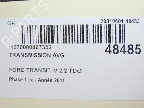 Left front driveshaft FORD TRANSIT Van (FA_ _) 2.2 TDCi | BP28829566M38 