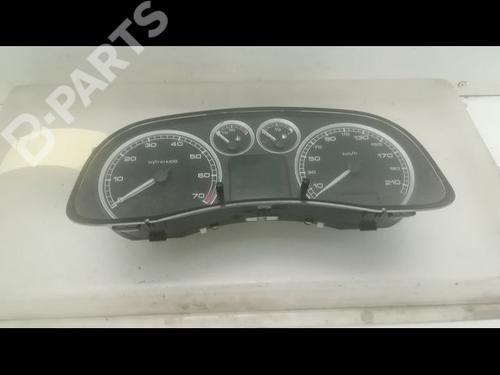 Used Instrument cluster PEUGEOT 307 (3A/C) 1.6 16V (109 hp) 9596445