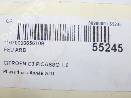 Used Right taillight CITROËN C3 Picasso (SH_) 1.6 HDi 110 (112 hp) 28832747
