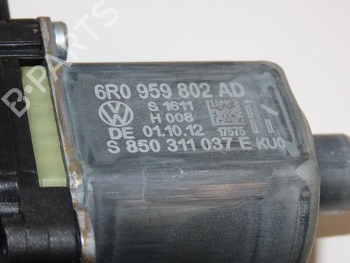 Rudehejsemekanisme Højre foran VW POLO V (6R1, 6C1) 1.6 TDI (90 hp) 28831138