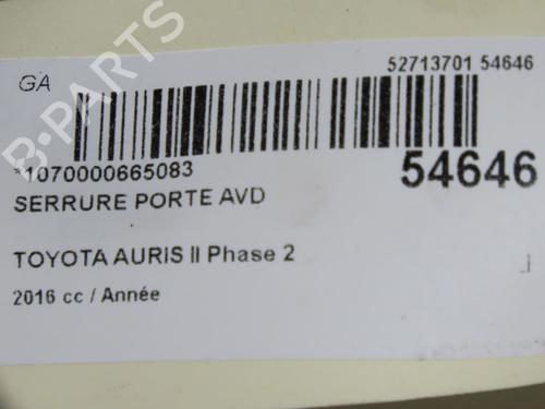front-right-lock-toyota-auris-_e18_-2012-2013-2014-2015-2016-2017-2018-2019-36310561 main image