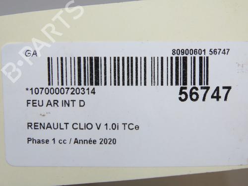 Right tailgate light RENAULT CLIO V (B7_) 1.0 LPG (B7MT) | BP36396279C80 - Image 5