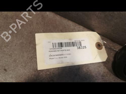 Used Front left interior door handle DACIA SANDERO 1.5 dCi (68 hp) 9610862