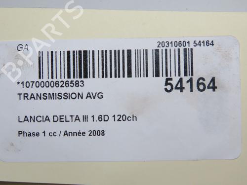 Left front driveshaft LANCIA DELTA III (844_) 1.6 D Multijet (844.AXC11, 844.AXC1A) | BP33279254M38 - Image 5