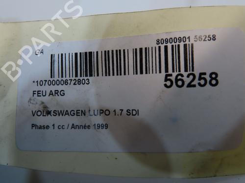 Used Left taillight VW LUPO I (6X1, 6E1) 1.7 SDI (60 hp) 31030263