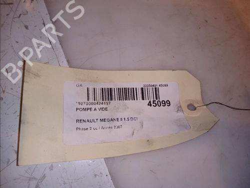 Vacuum pump RENAULT MEGANE II (BM0/1_, CM0/1_) 1.5 dCi (BM1F, CM1F) | BP12262448M80 